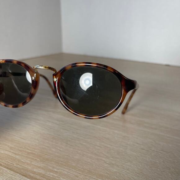 Vintage I'S BY Bausch & Lomb Sunglasses W2076 Made in Japan Tortoise Shell - Picture 4 of 12